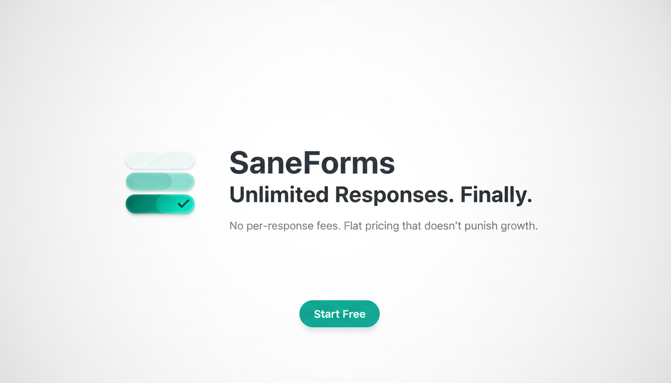 Sane Form SaneForms - Form Builder with Unlimited Responses